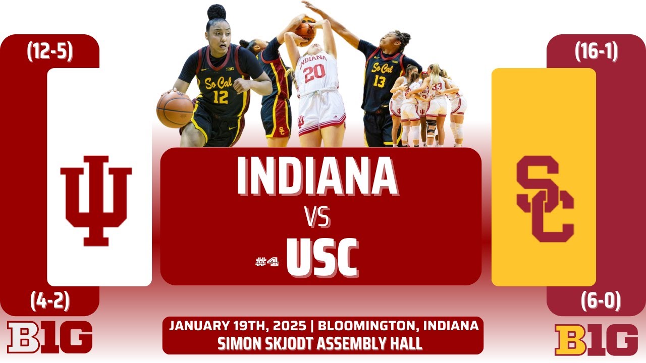Indiana vs No. 4 USC | Big Ten | 1.19.25