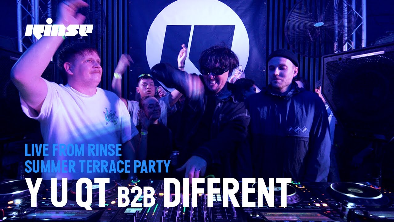 Y U QT B2B Diffrent | Live From Rinse Summer Terrace Party 2025