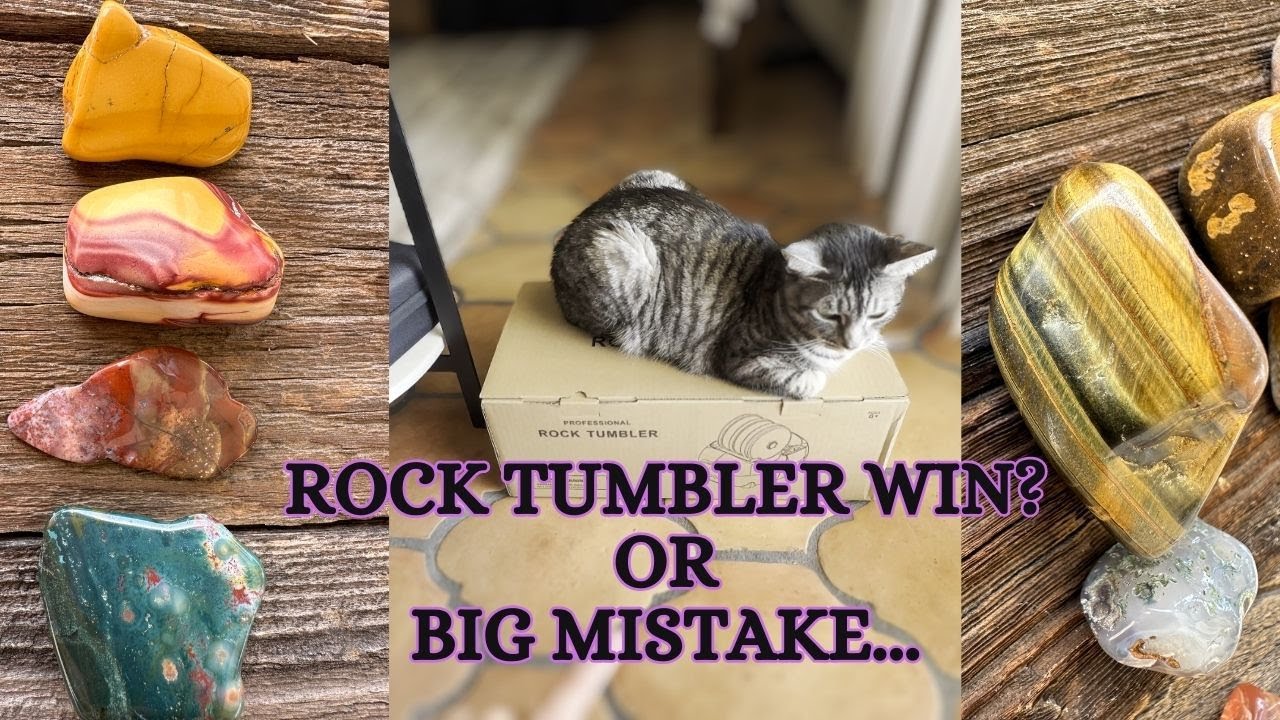 Rock Tumble LIKE a Pro with 3LB rock tumbler From Stonecho Pro Rock tumbler