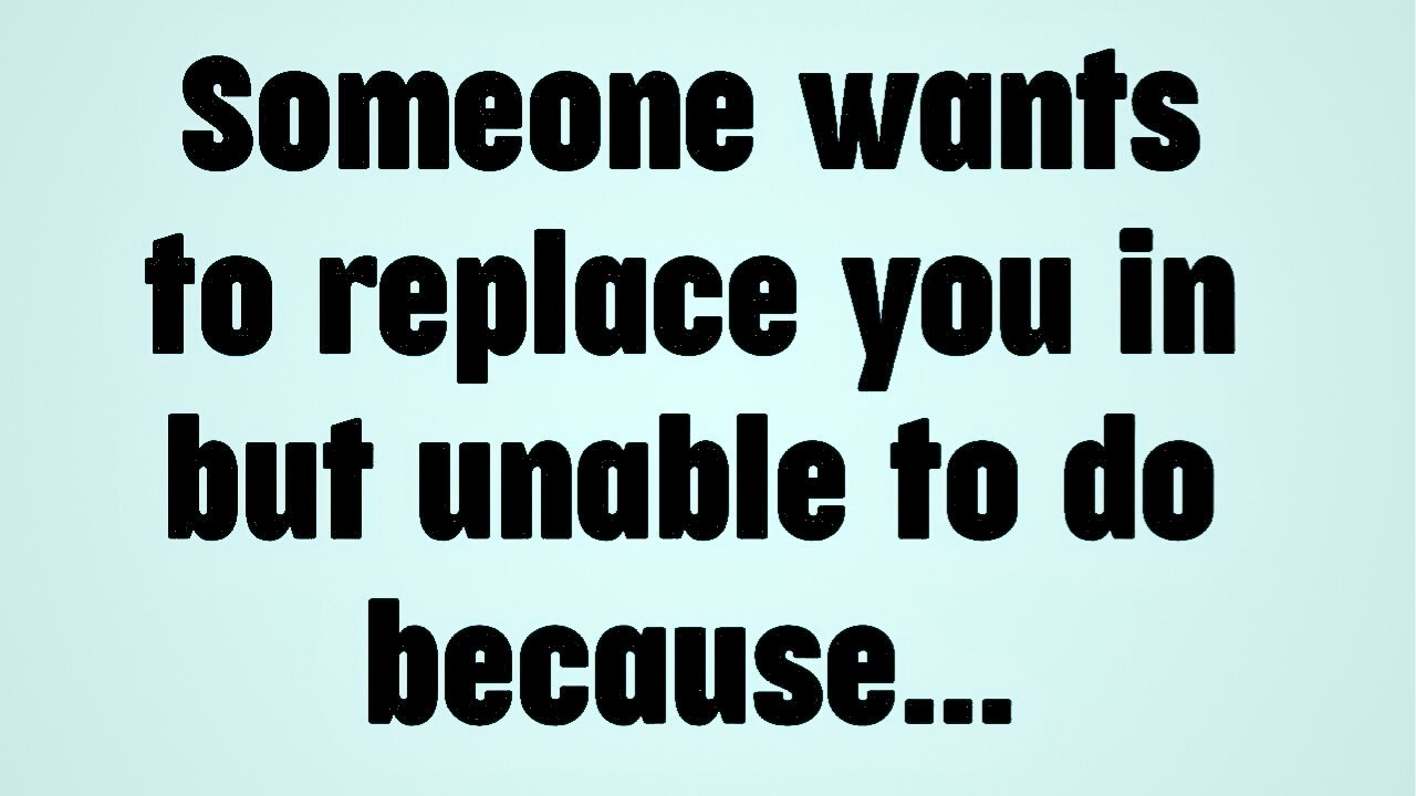 💸 Someone wants to replace you in but unable to do because...