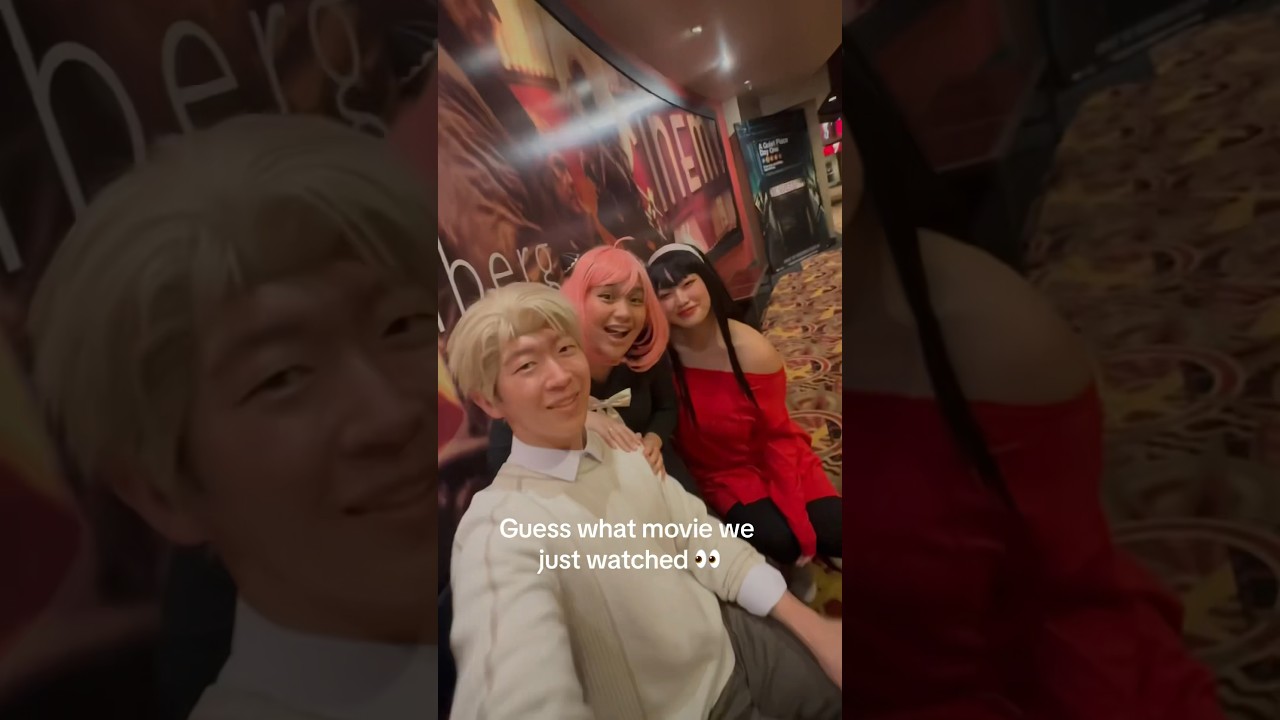 When Zhang Gang pulls up to the SPY X FAMILY MOVIE