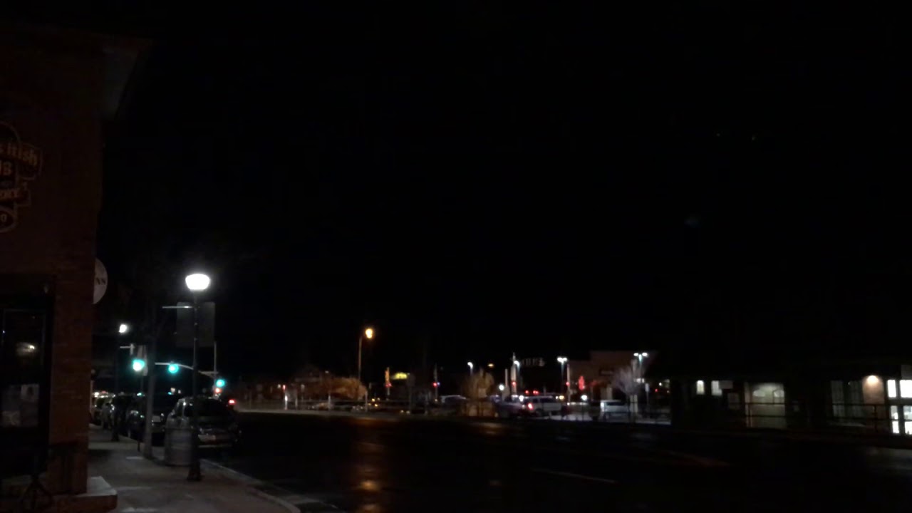 Cars, Train, Lightning Storm (2018)