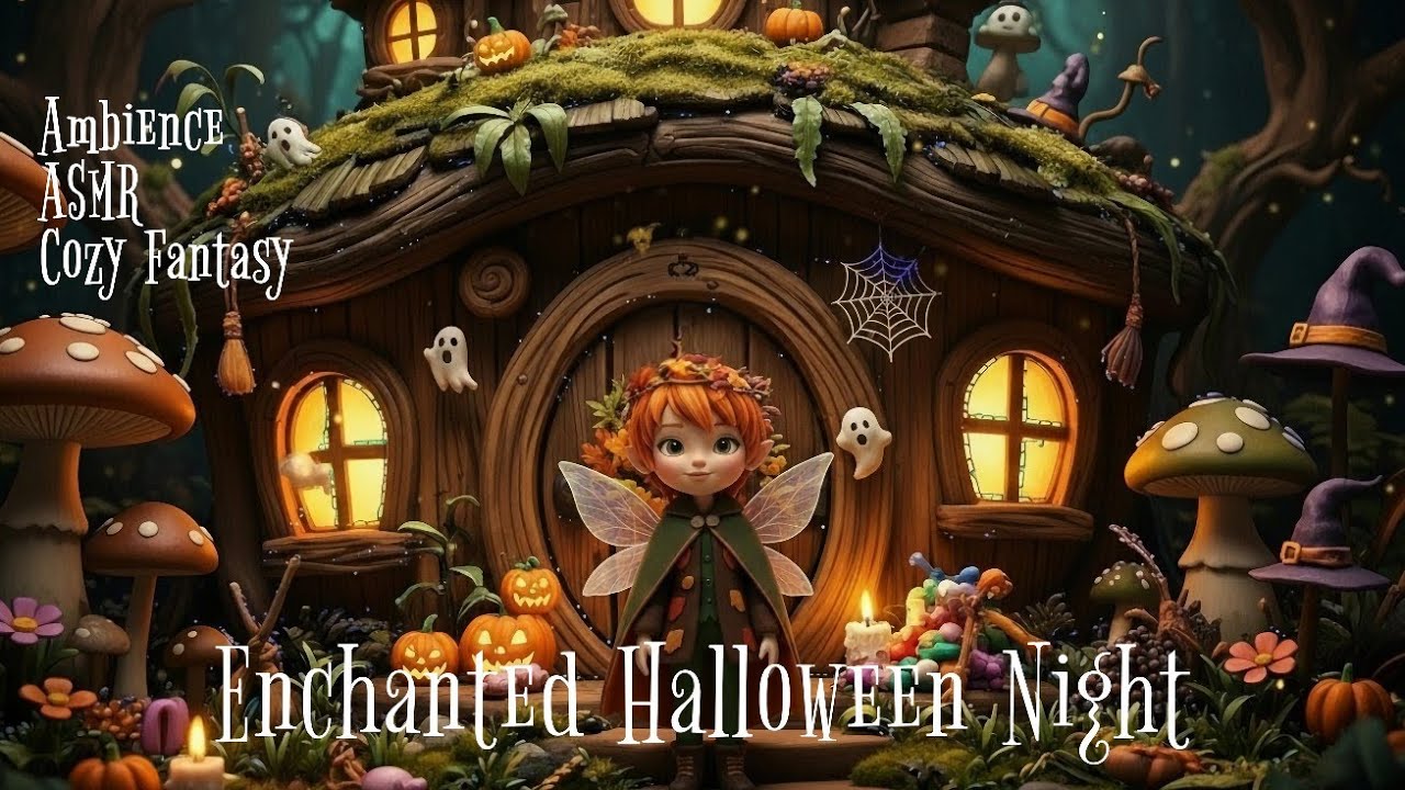 【Ambience妖精リラックスタイムASMR】魔法のハロウィーンナイト🎃