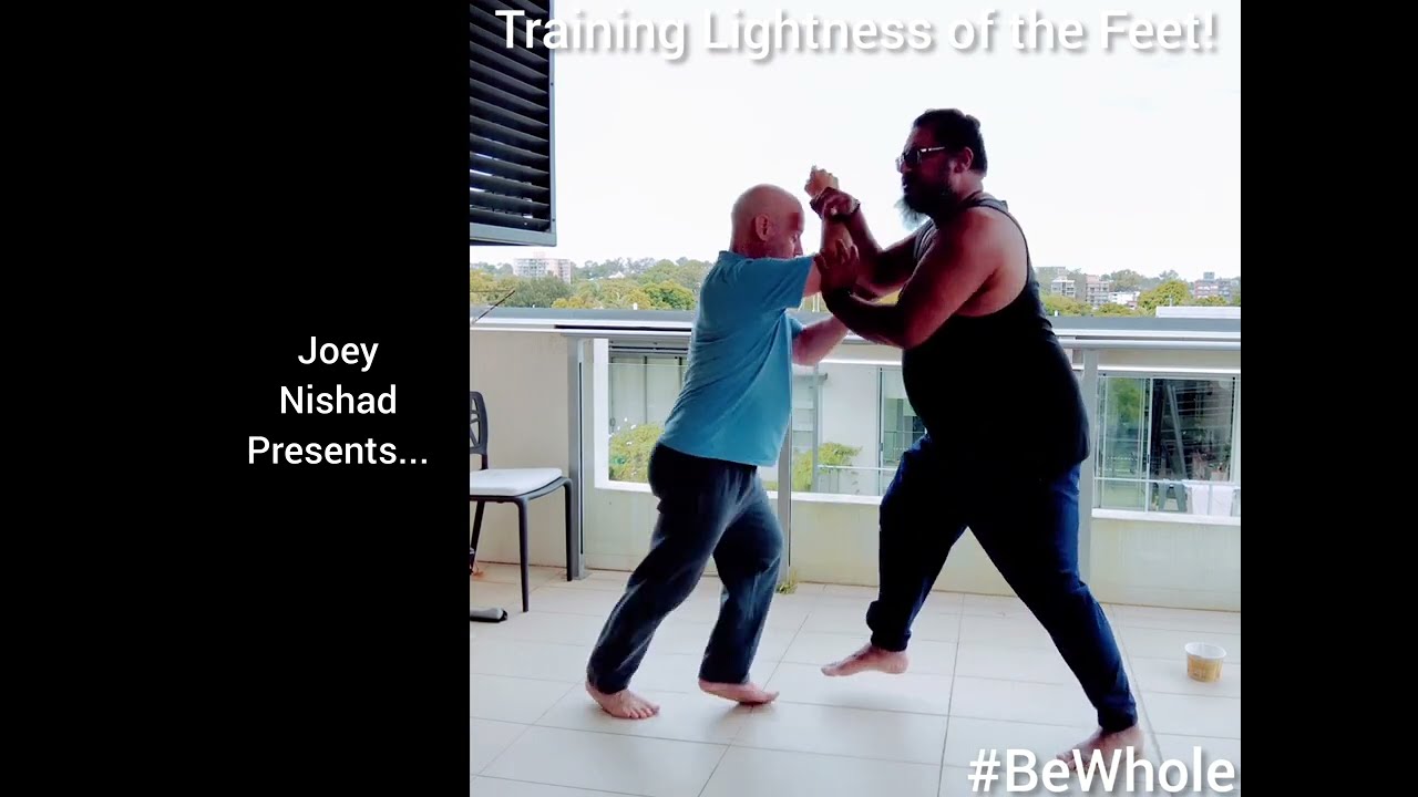How to #Taichi - Lightness of the Feet for Unusual Elastic & Hydraulic Strength #BeWhole #Chi #Woo