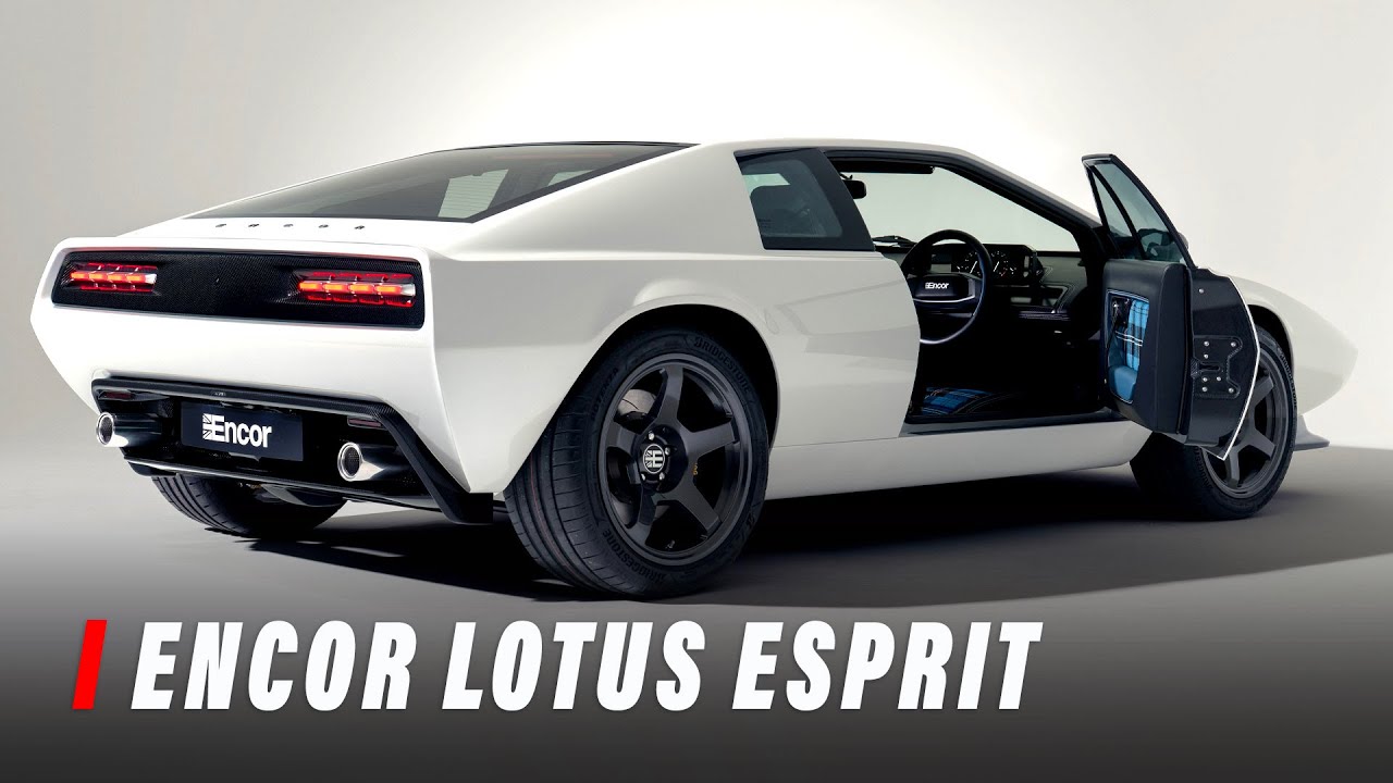 Lotus Esprit возрождается как 400-сильный суперкар с карбоновым клином