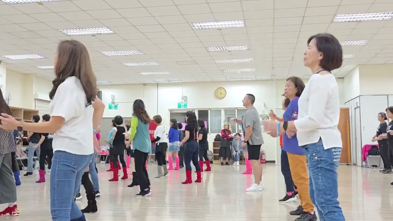 Wreckage line dance: Welcome Fred Whitehouse to our social party in Taipei，Dec 8~9， 2025