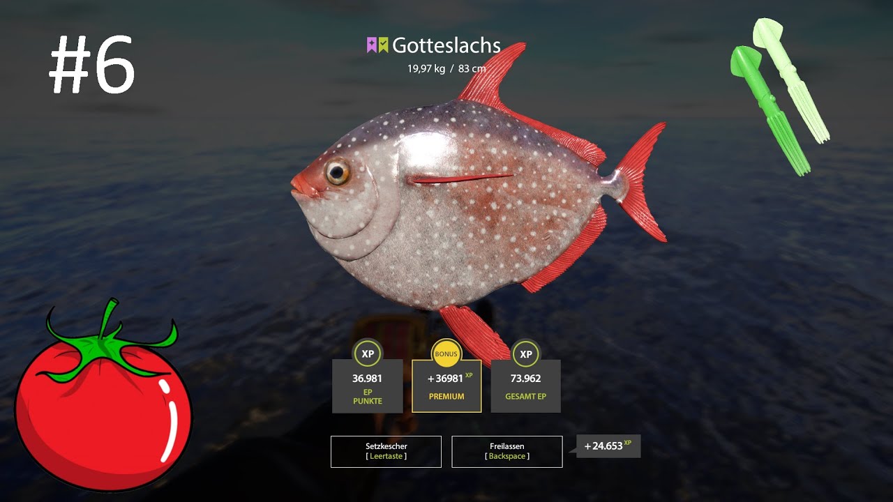 SELTENE Fische auf 75m mit grünen Squids | Russian Fishing 4 #6