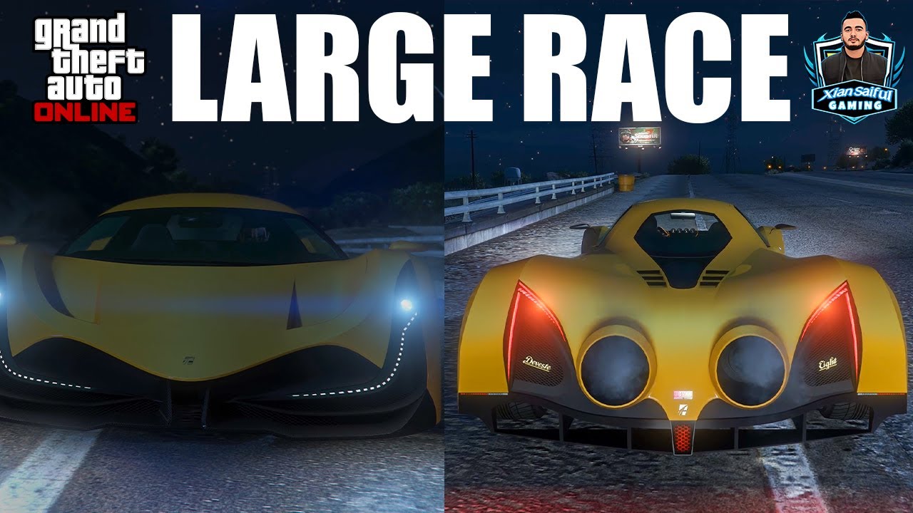 GTA V Online | Large Race #1 | XianSaiful Gaming