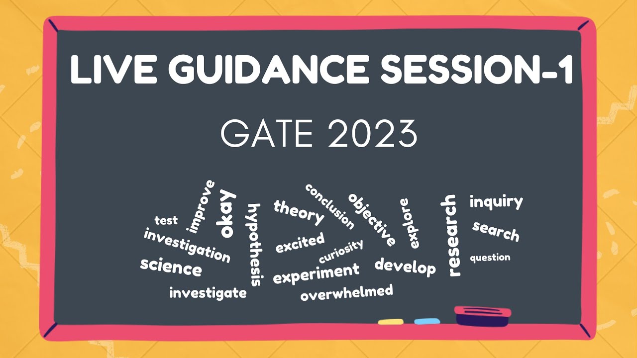 Live Guidance Session-1 | GATE 2023