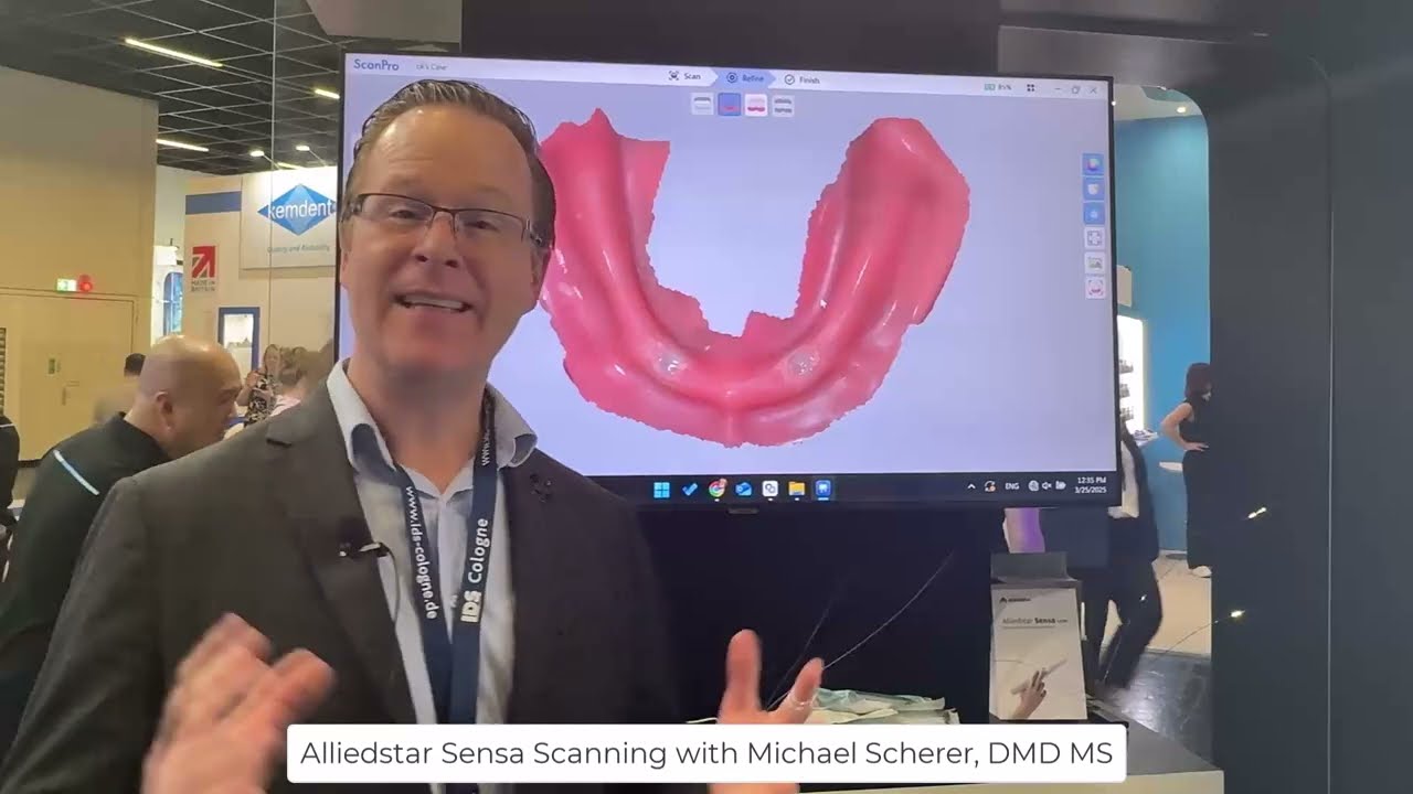 Alliedstar Sensa New Scanner - Scanning Demonstration IDS 2025