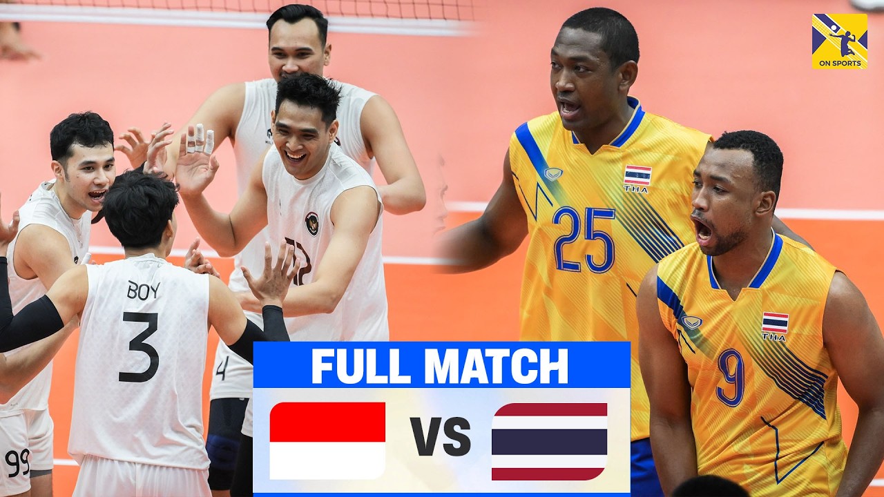 FULL HD | INDONESIA vs THÁI LAN | Rivan Nurmulki và Kissada Nilsawai so tài mãn nhãn