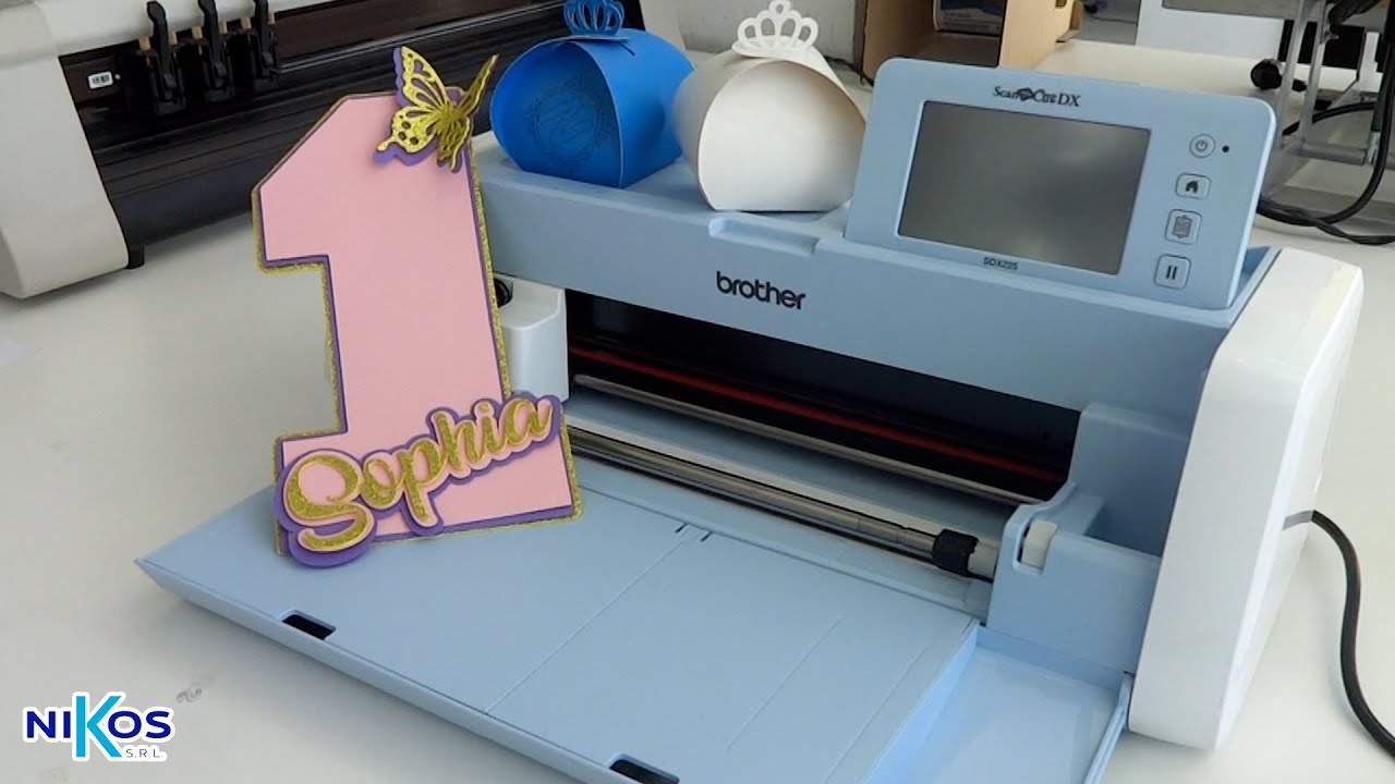 Cake topper 3D con tu ScanNcut paso a paso