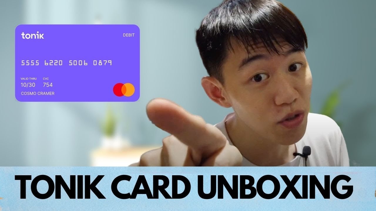 Unboxing the TONIK Debit Card