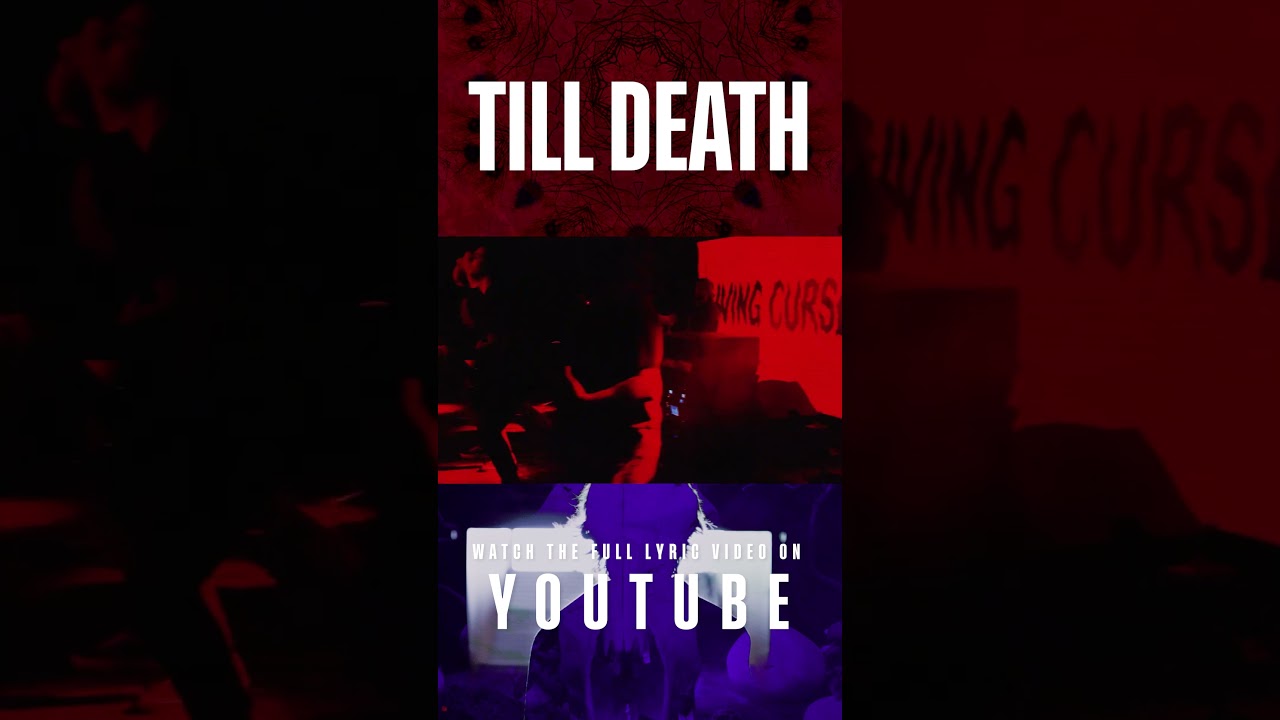 Till Death &ndash; Living Cursed | Official Lyric Video Teaser #metalcore #shorts