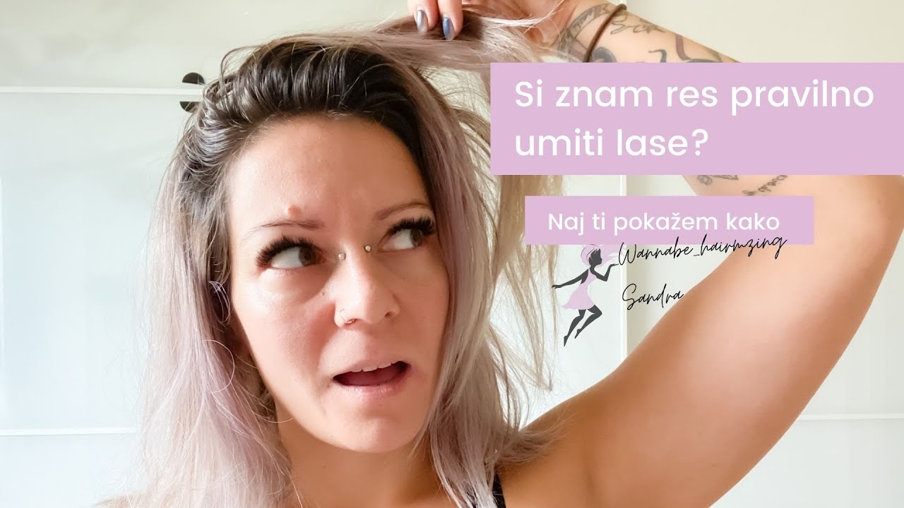DID I WASH MY HAIR PROPERLY? 🤷‍♀️ SI ZNAM RES PRAVILNO UMITI LASE?  Dovoli mi,da ti pokažem!