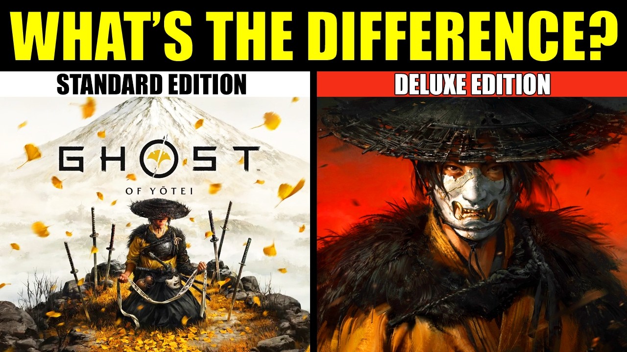Ghost of Yotei Standard против Deluxe Edition