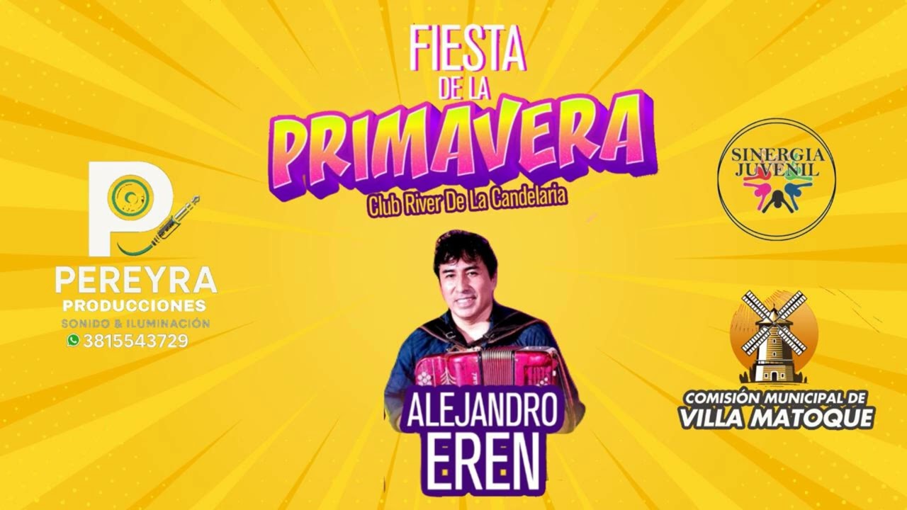 ALEJANDRO EREN FIESTA DE LA PRIMAVERA (Candelaria Dpto Copo)