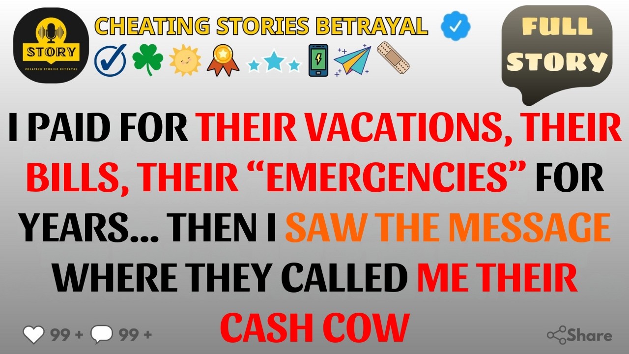My Family Called Me Their “Cash Cow” After I Funded Their Lives For Years