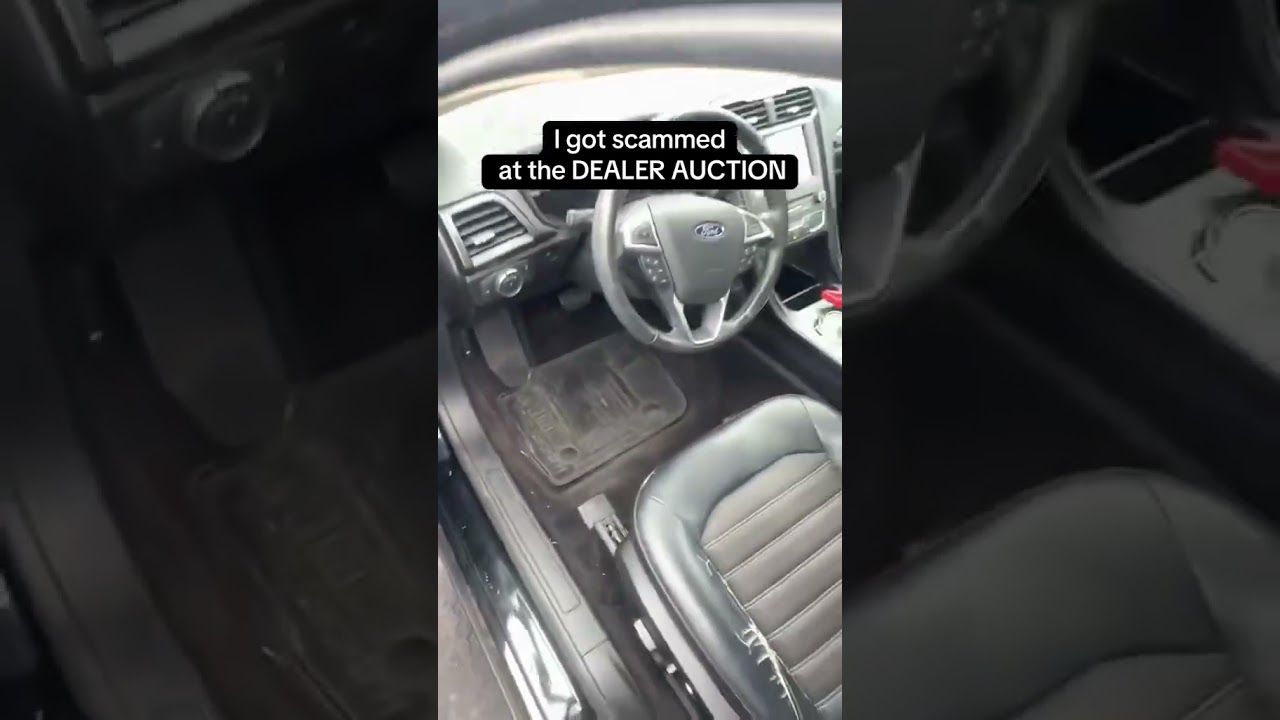 Меня чуть не обманули на аукционе дилера.