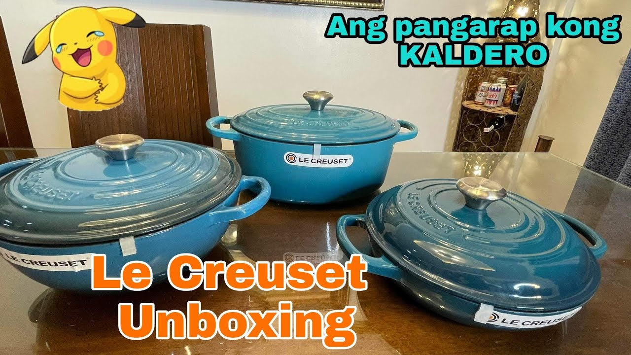 LE CREUSET | UNBOXING | Pangarap kong KALDERO 😍🥰
