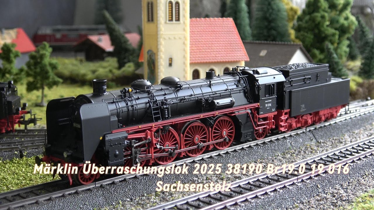 M&auml;rklin &Uuml;berraschungslok 2025 38190 Br 19.0 19 016 Sachsenstolz