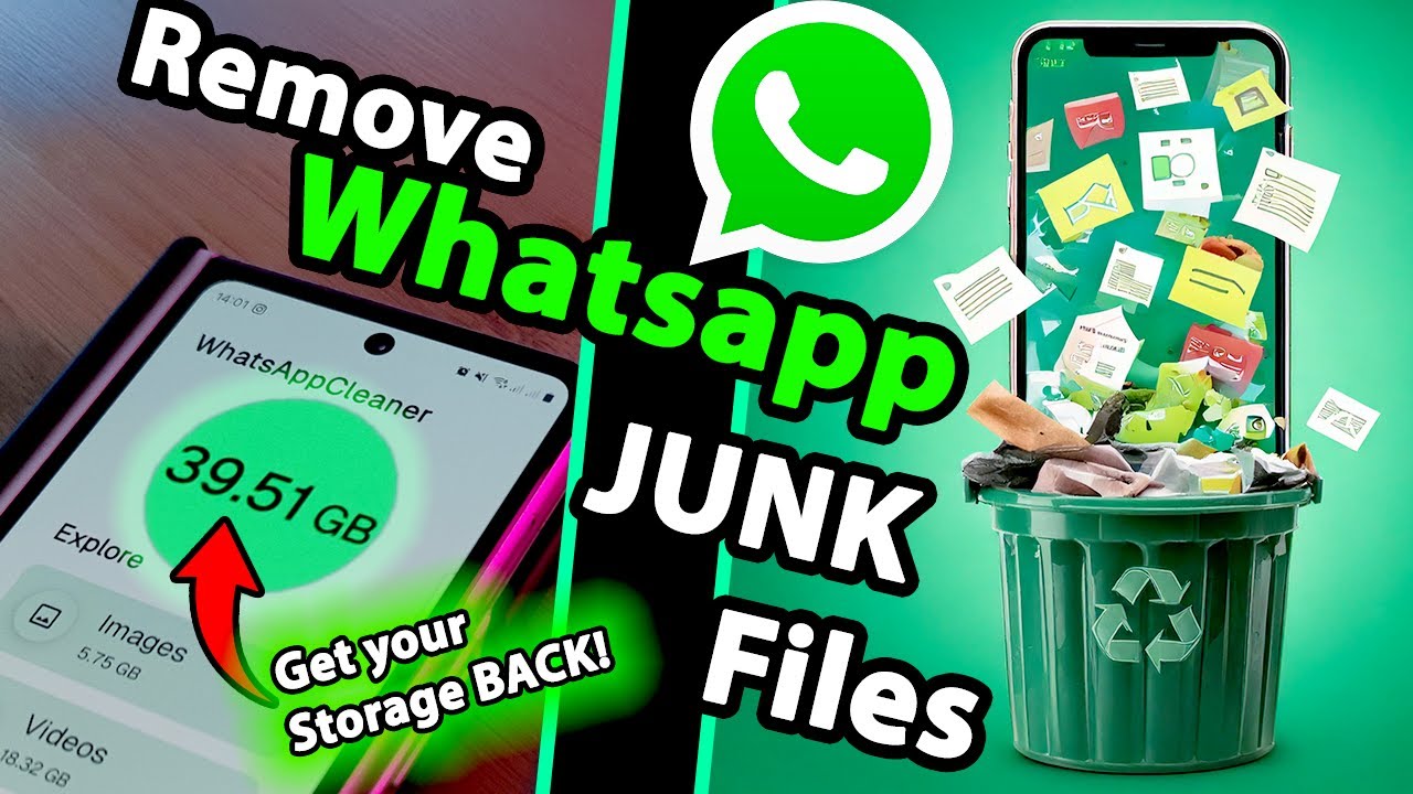 Remove Whatsapp JUNK! - GET Your Storage BACK (Quick How to guide - 2025)