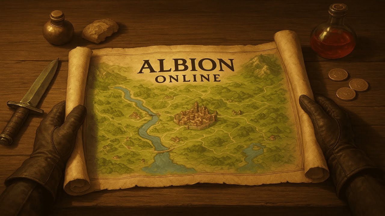 Впервые запустил Albion Online