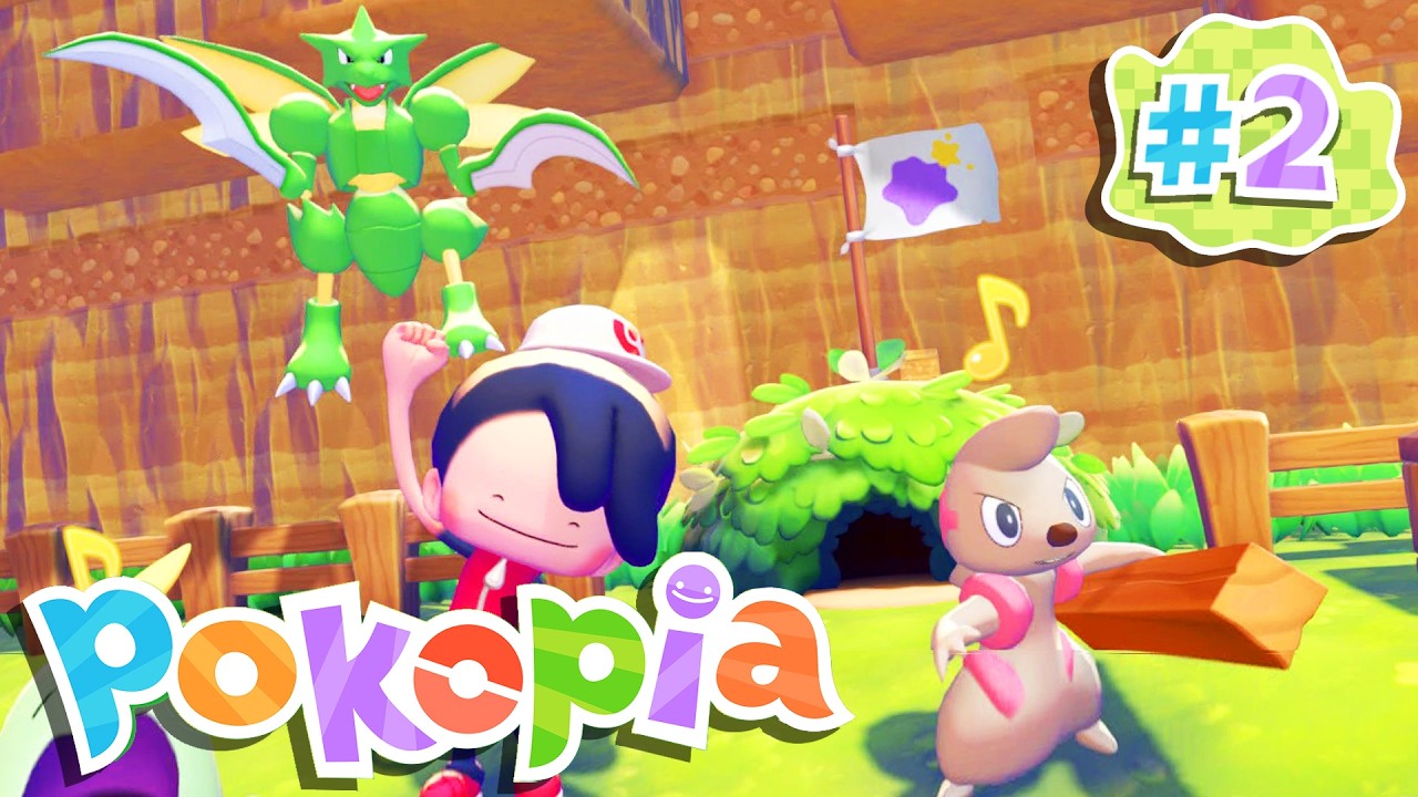 Finally building my first house AND terraforming! | Pokopia #2