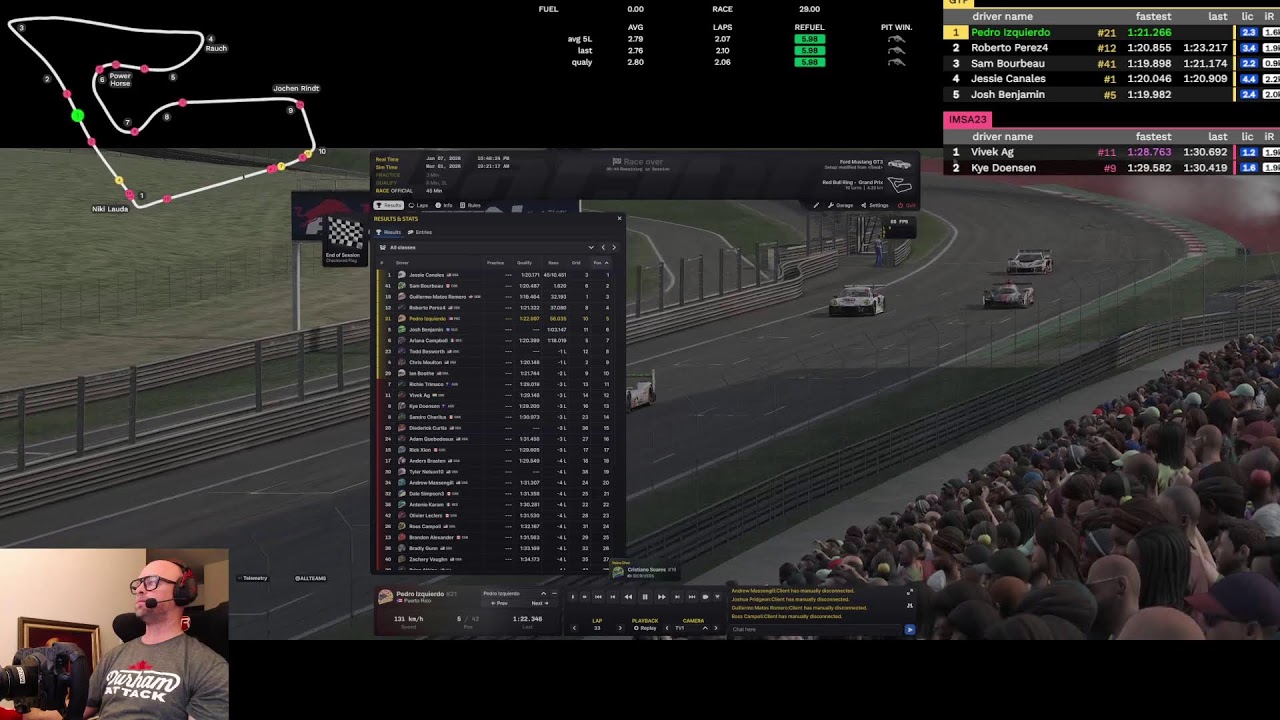 iRacing IMSA Class A Open Setup Series - Mustang GT3 IMSA23