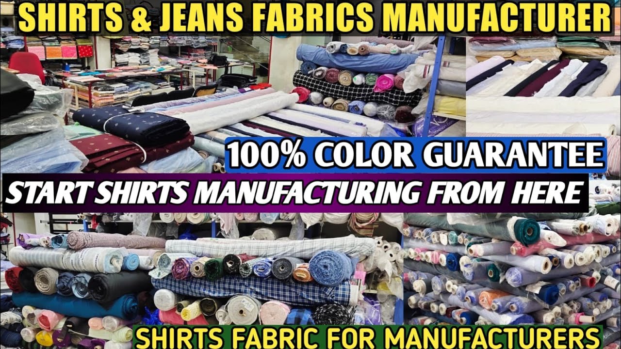 Biggest shirts fabric manufacturer in hyderabad// Fabric for shirts manufacturers