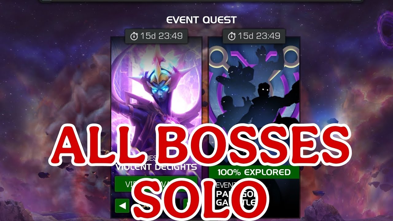 DECEMBER| MONTHLY EVENT QUEST | ALL BOSSES SOLO | MCOC 2024 |