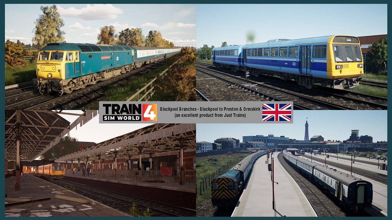Blackpool Branches Review ~ Train Sim World 4