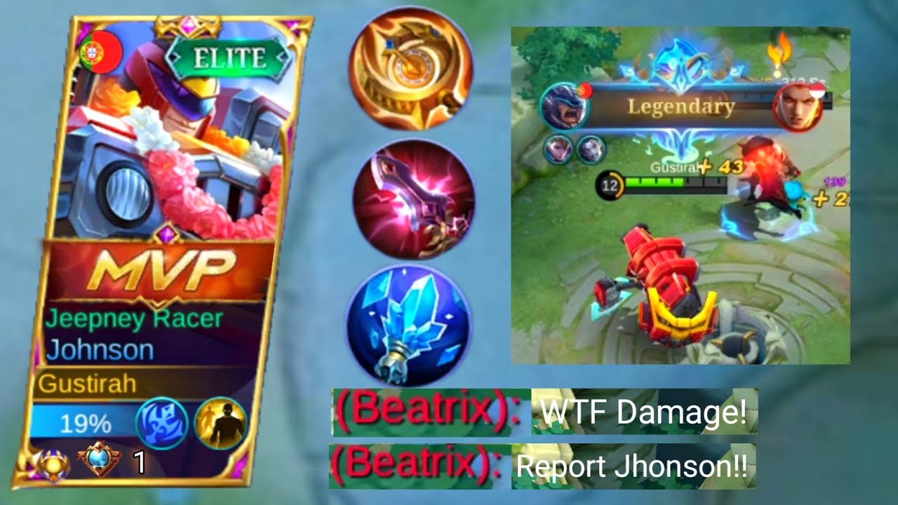Johnson Mage Build And Emblem 2022 | Best Build Johnson Mage 2022 - Mobile Legends