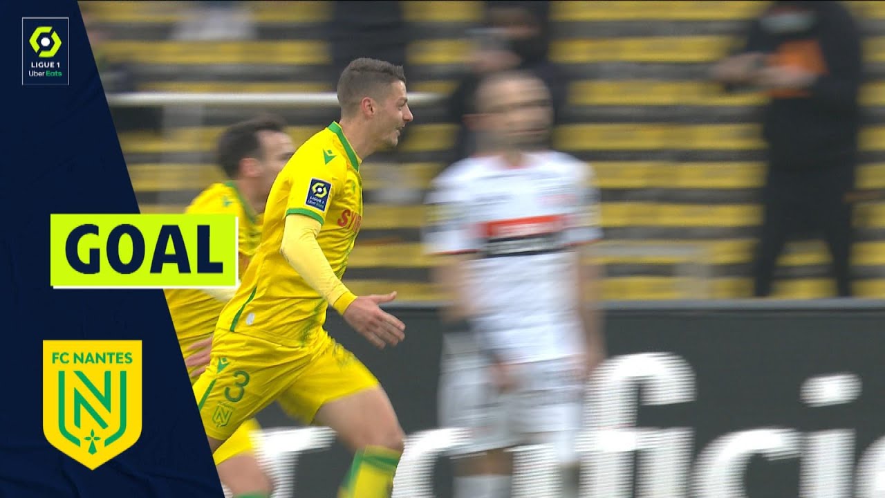 Goal Andrei GIROTTO (39' - FCN) FC NANTES - FC LORIENT (4-2) 21/22