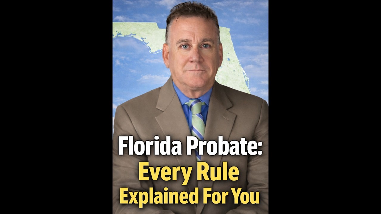 ⚖️📘 Florida probate is rule-driven — not opinion-driven. Weidner Law is THE Source for Those Rules