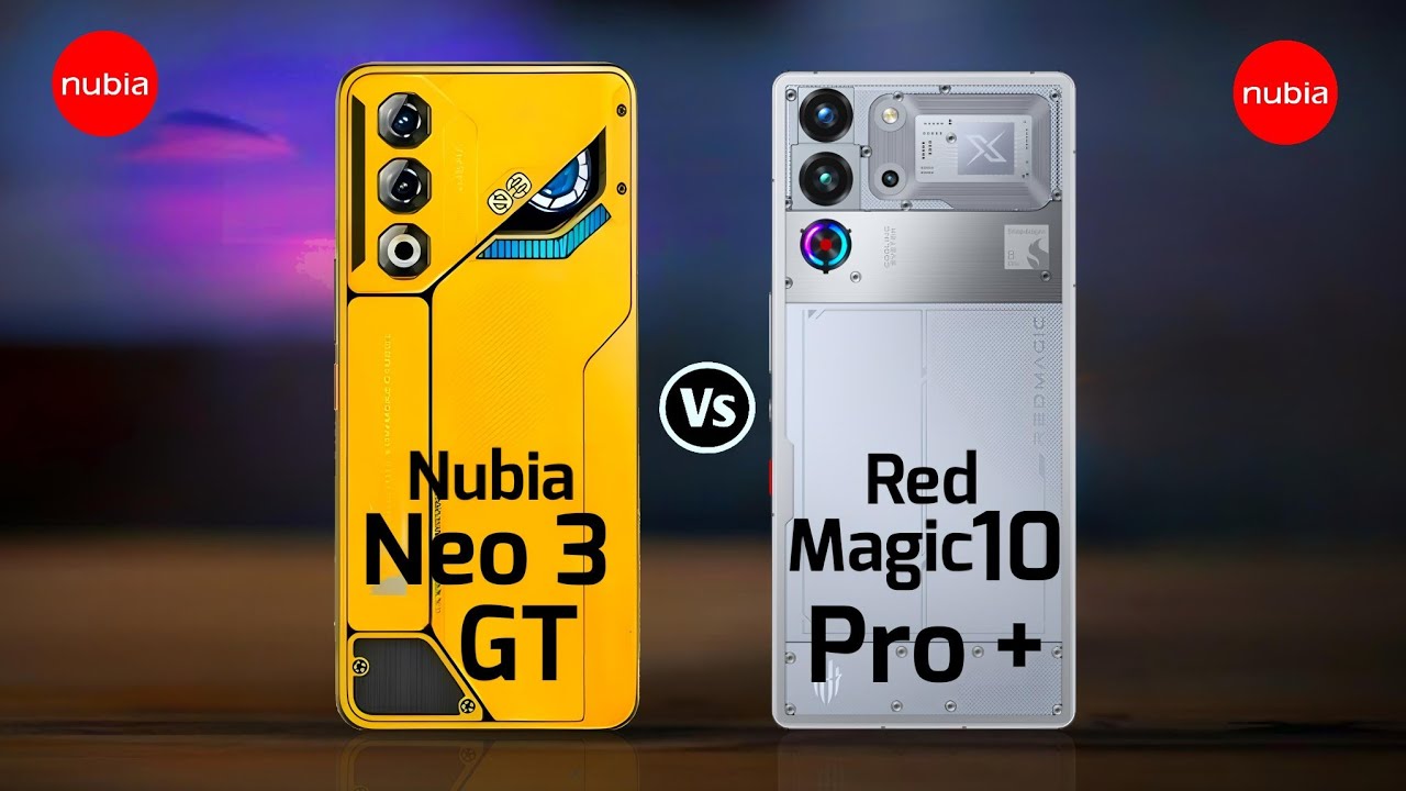 ZTE Nubia Neo 3 GT vs nubia RedMagic 10 Pro+