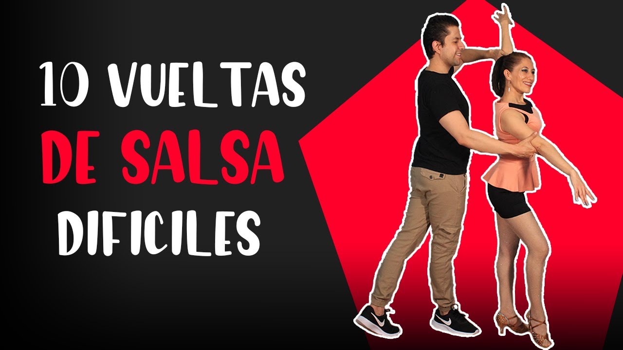 10 VUELTAS de SALSA DIF&Iacute;CILES para BAILAR 🕺💃