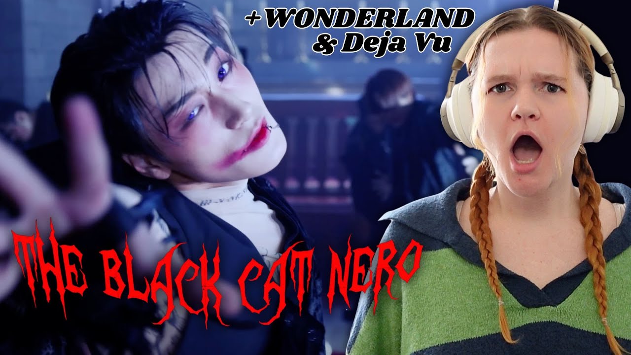 Checking Out ATEEZ ~spooky~ Performances for Halloween | 'The Black Cat Nero' 'WONDERLAND' 'Deja Vu'