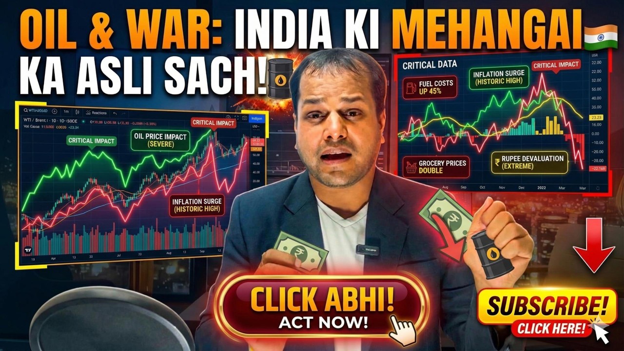 Oil UP, Rupee DOWN? 📉 India ki Mehangai ka Asli Sach! 🛢️