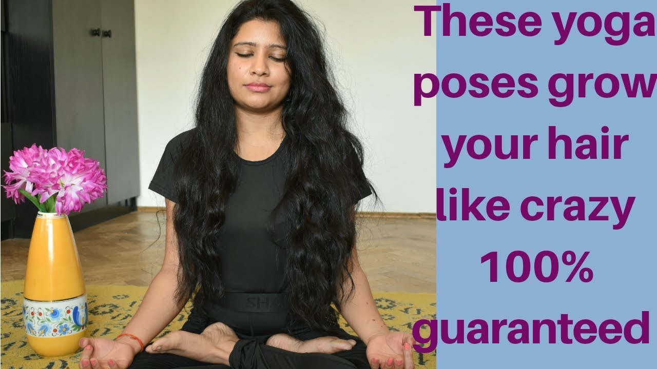 5 Yoga Asanas For  Hair Growth #Excercises for Hair growth #Stop Hair loss