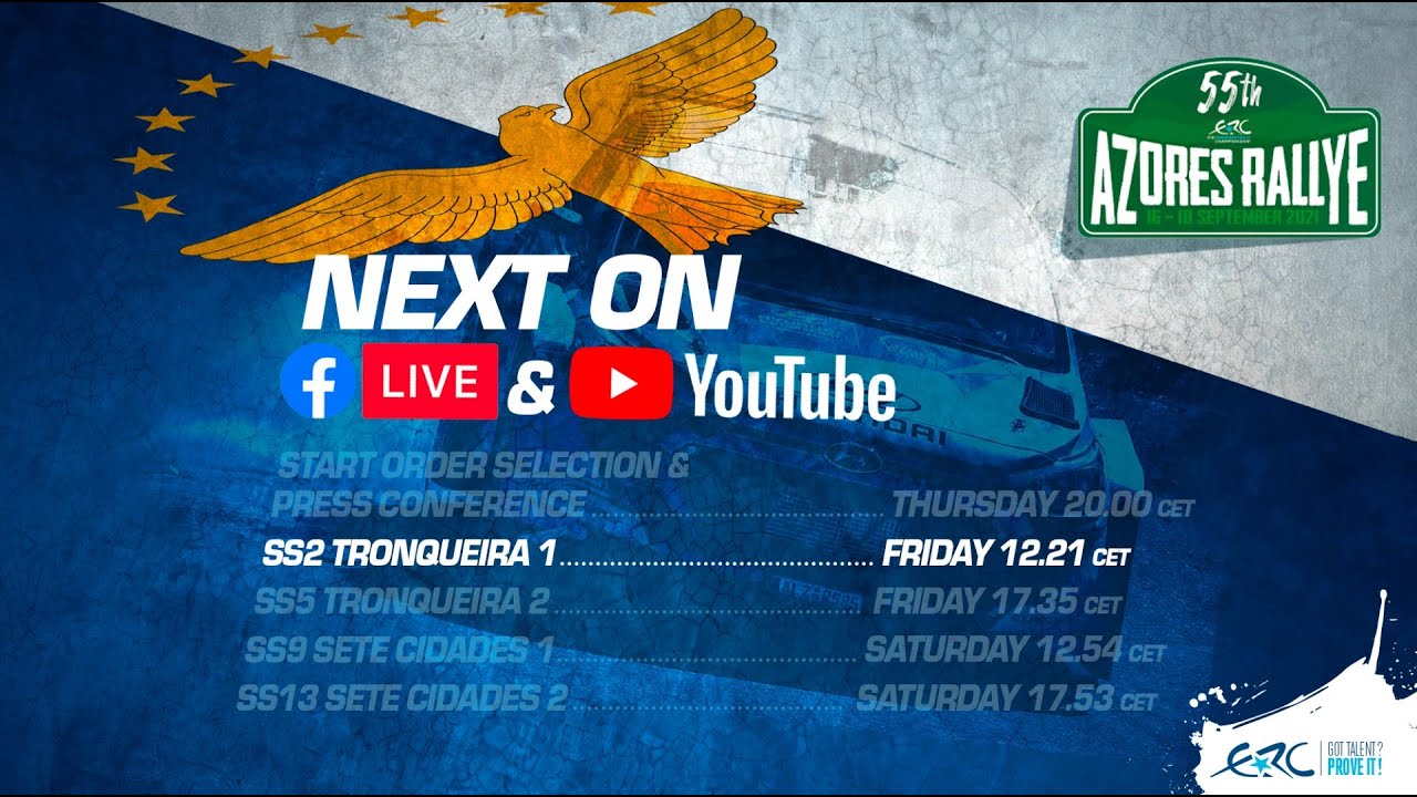 55TH AZORES RALLYE - SS2 Tronqueira 1 LIVE