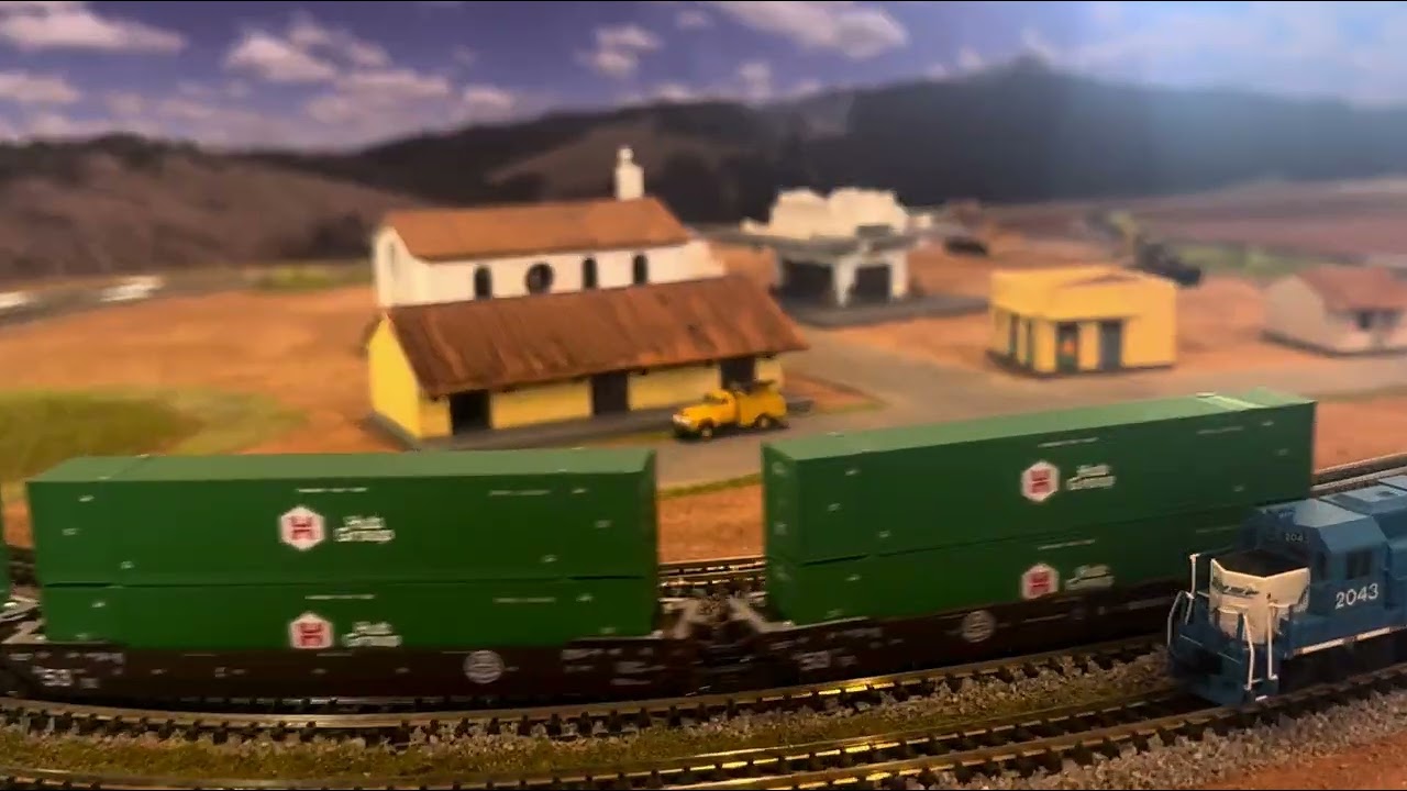 Conheçam meu projeto mais recente. Maquete na escala “N”. 