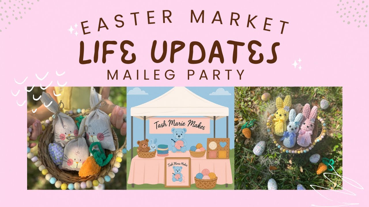 Maileg Spring event and Easter market vlog