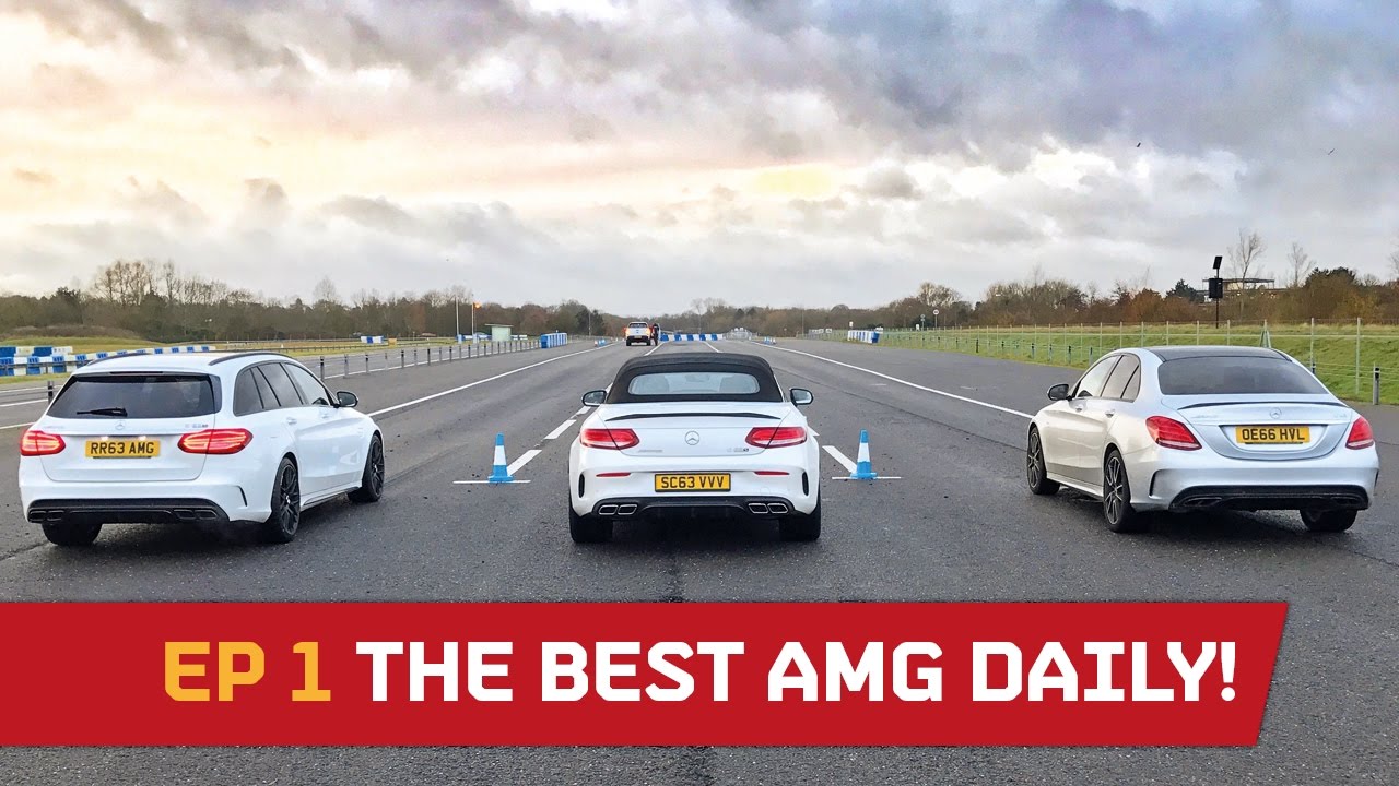 Two C63S vs C43! Battle for the best daily AMG - RBR Episode 1