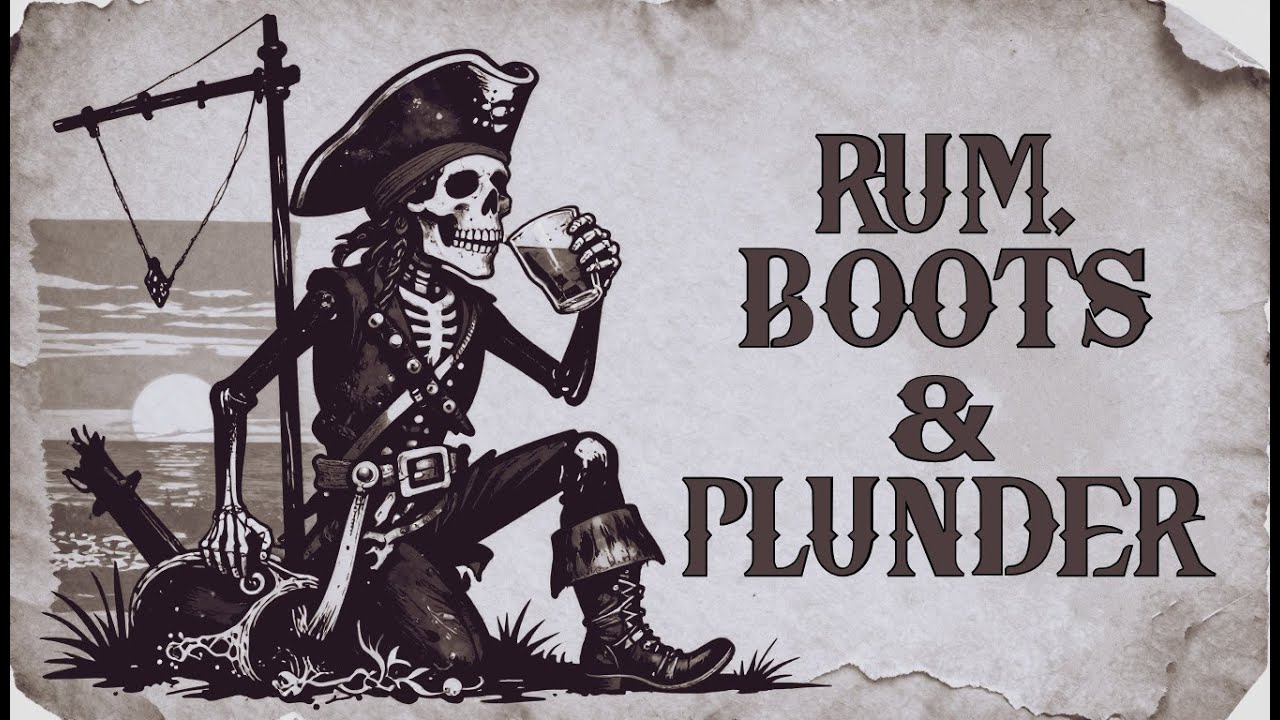 Rum, Boots and Plunder -  Pirate Drinking Song