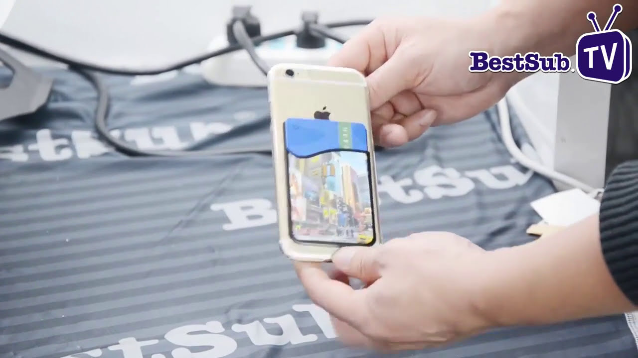 How to Sublimate a Black Silicon Card Holder