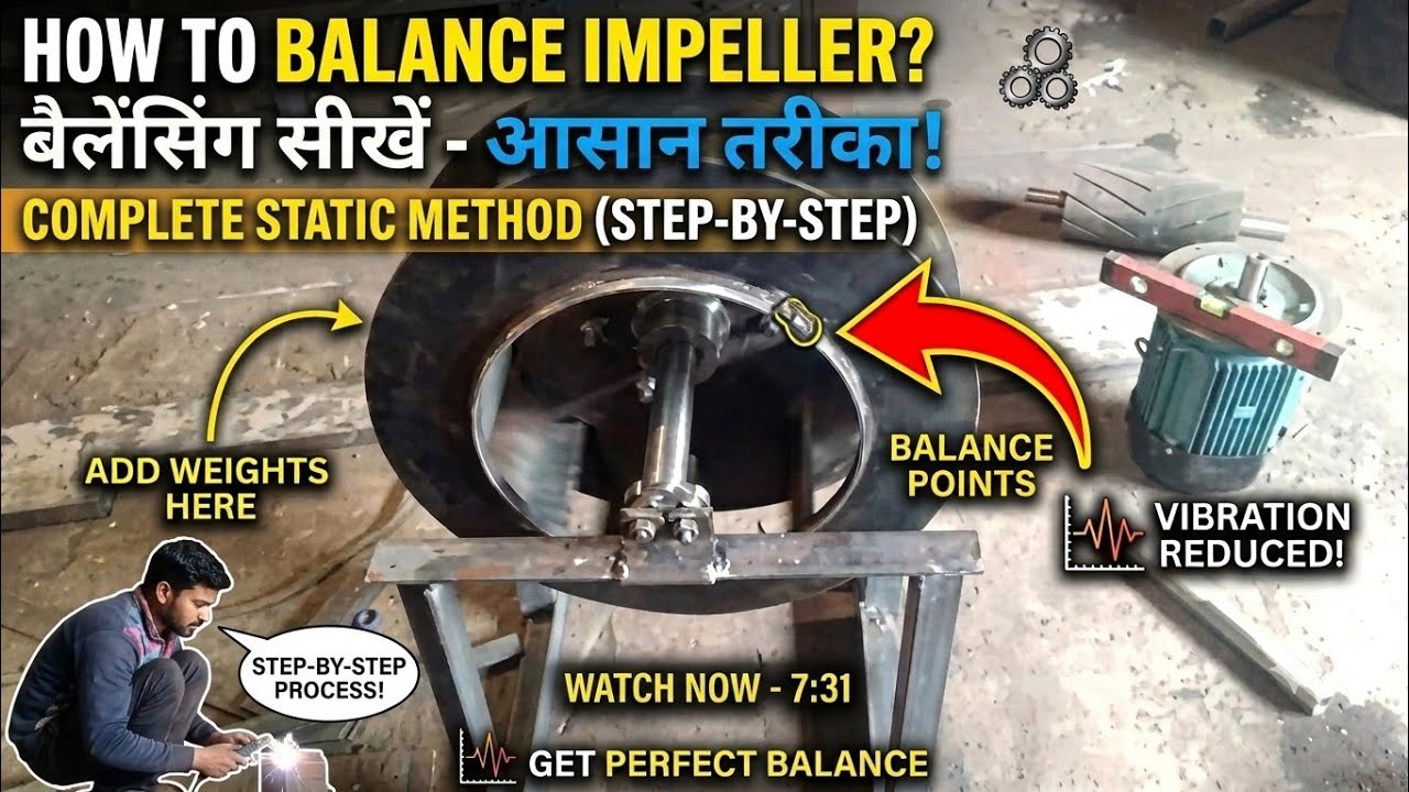 How to impeller balancing