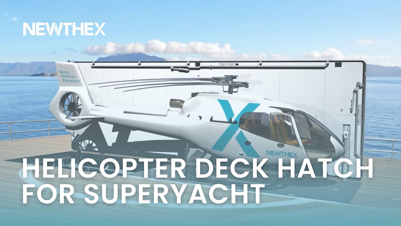 Helicopter Deck Hatch for Superyacht | Newthex