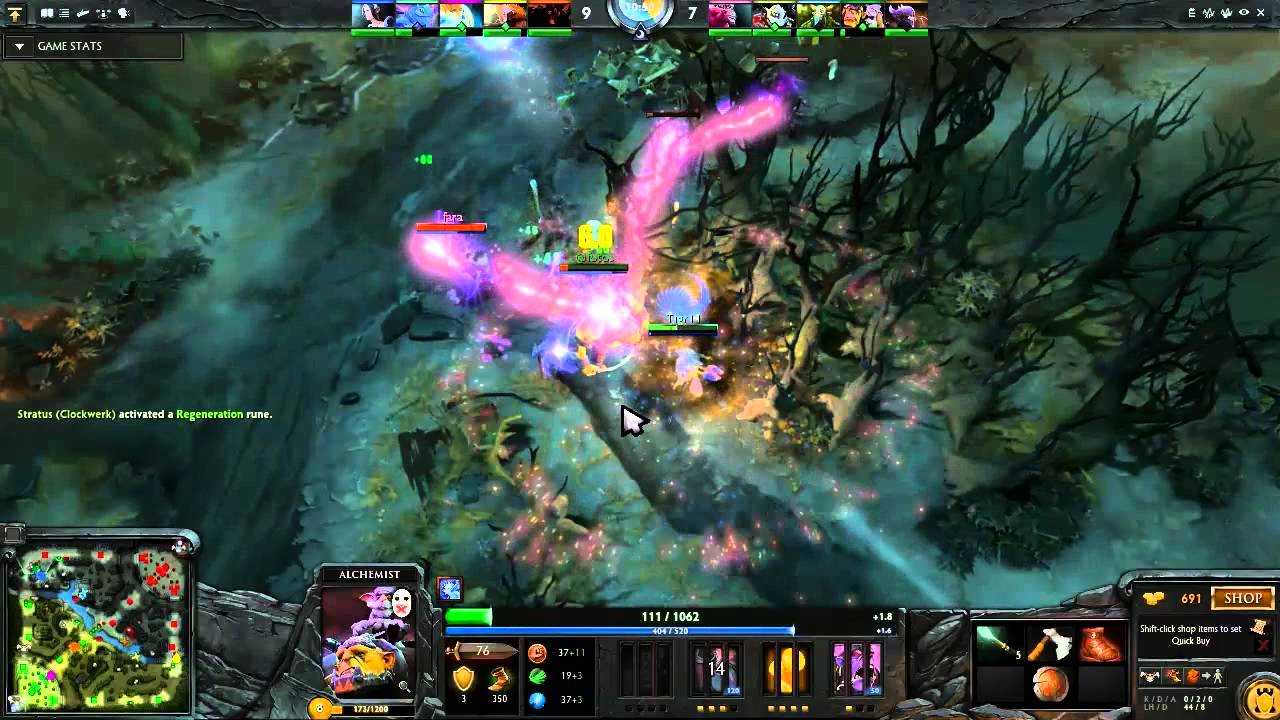 DotA 2 - Just a random game, but it's a good one - Part 1 - English Commentary