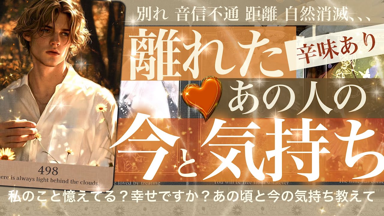 【音信不通・復縁・会えない】距離ができたお相手✨どうしてる？私のこと思い出す？幸せ？✨あなたに伝えたいこと✨本当の思い✨あの時のことこれから✨音信不通 復縁【タロット 恋愛】story: 498